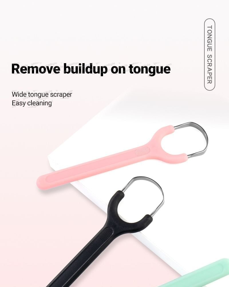 Coolkiss - Stainless Steel Tongue Scraper