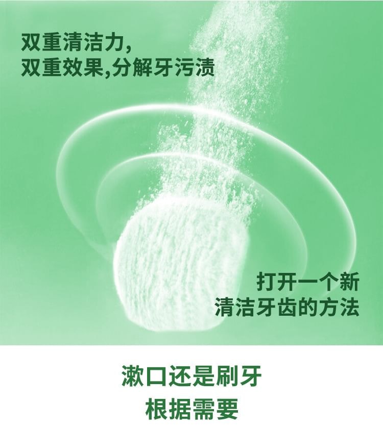 GlorySmile - Cleansing Toothpaste Tablets - 4 Flavors (V34 - 30pcs)
