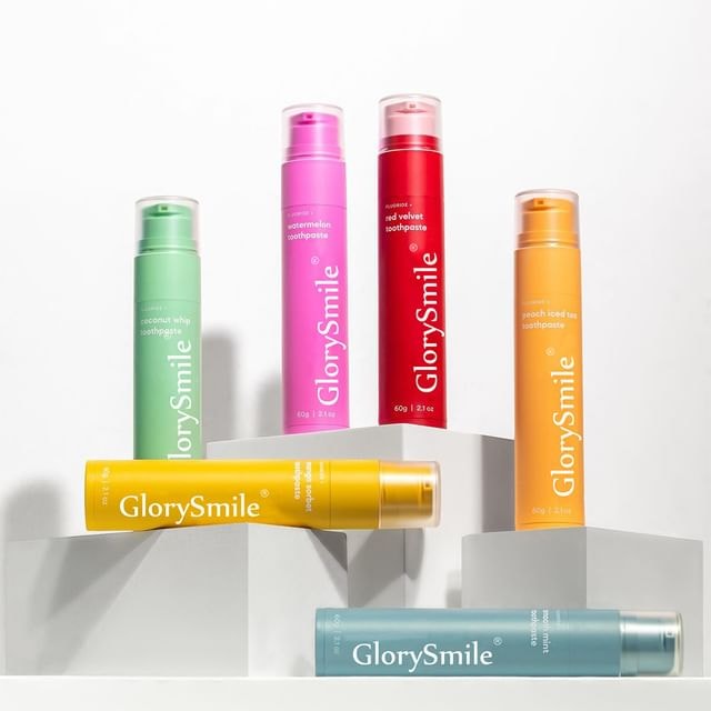 GlorySmile - Fruity Whitening Toothpaste - 6 Flavors