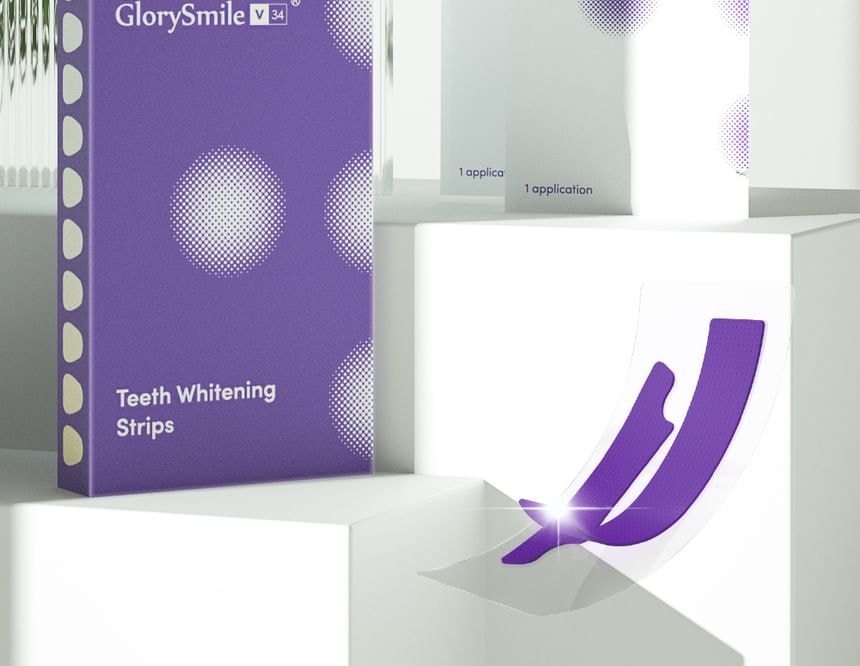 GlorySmile - V34 Teeth Whitening Strips
