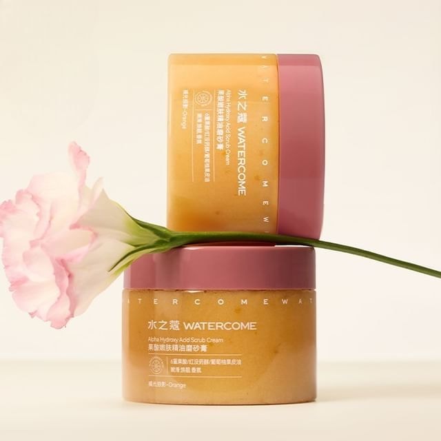 WATERCOME - Alpha Hydroxy Acid(AHA) Rejuvenating Scrub Cream - 2 Flavors