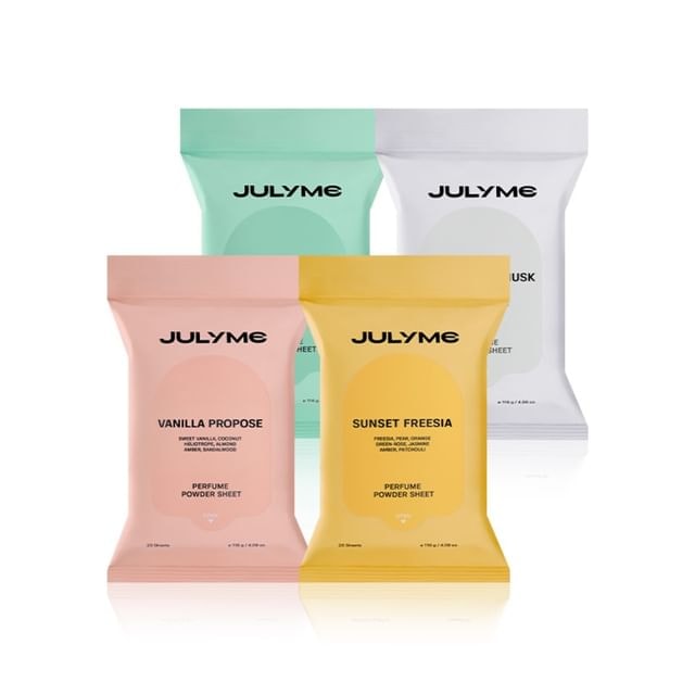 JULYME - Perfume Powder Sheet - 4 Types