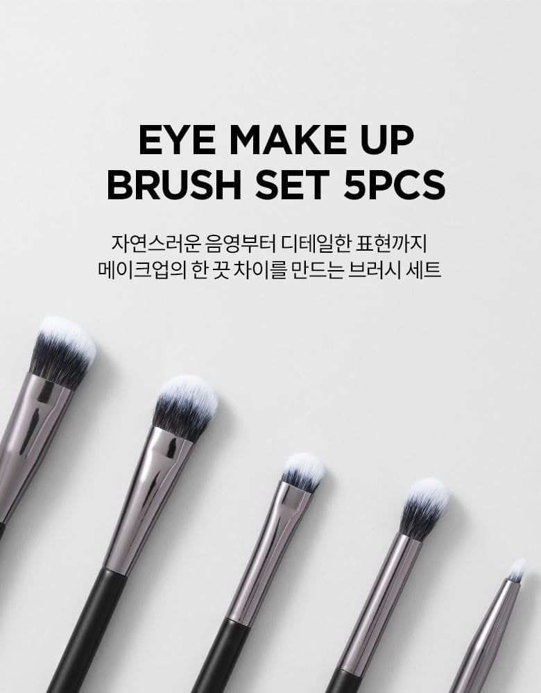 MERZY - Eye Make Up Brush Set (5 pcs)