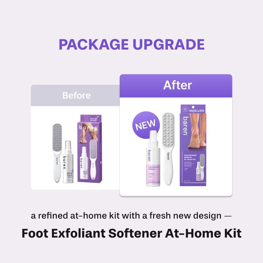 baren - Foot Callus Eraser Home Set (2 pcs)