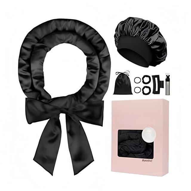 Choyu - Heatless Hair Curler / Scrunchie / Hair Clip / Headband / Velvet Bonnet Hat / Set (Various Designs)