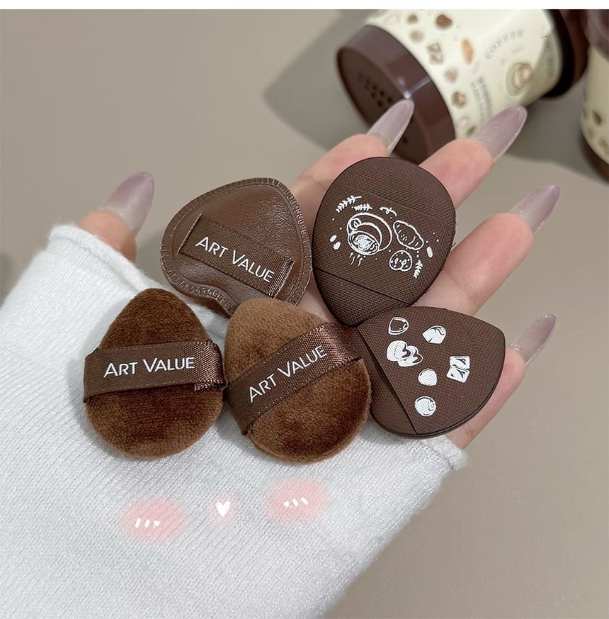 Art Value - Coffee Mini Powder Puff