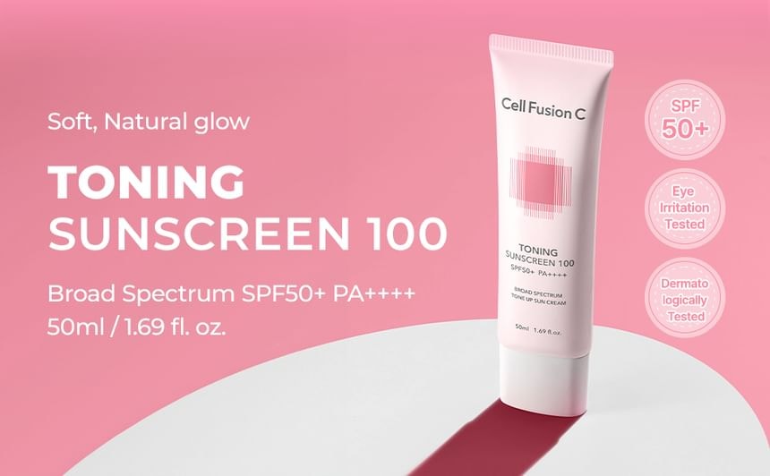 Cell Fusion C - Toning Sunscreen 100 (50ml)