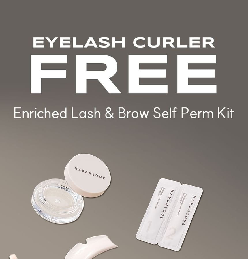 MARSHIQUE - Enriched Lash & Brow Self Perm Kit (1 set)
