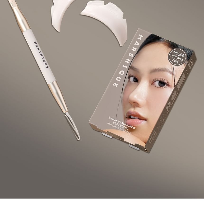 MARSHIQUE - Enriched Lash & Brow Self Perm Kit (1 set)