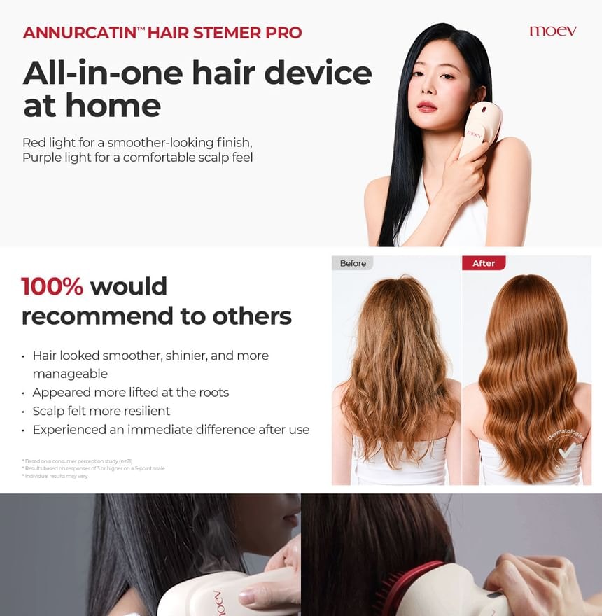 MOEV - Hair Steamer Pro