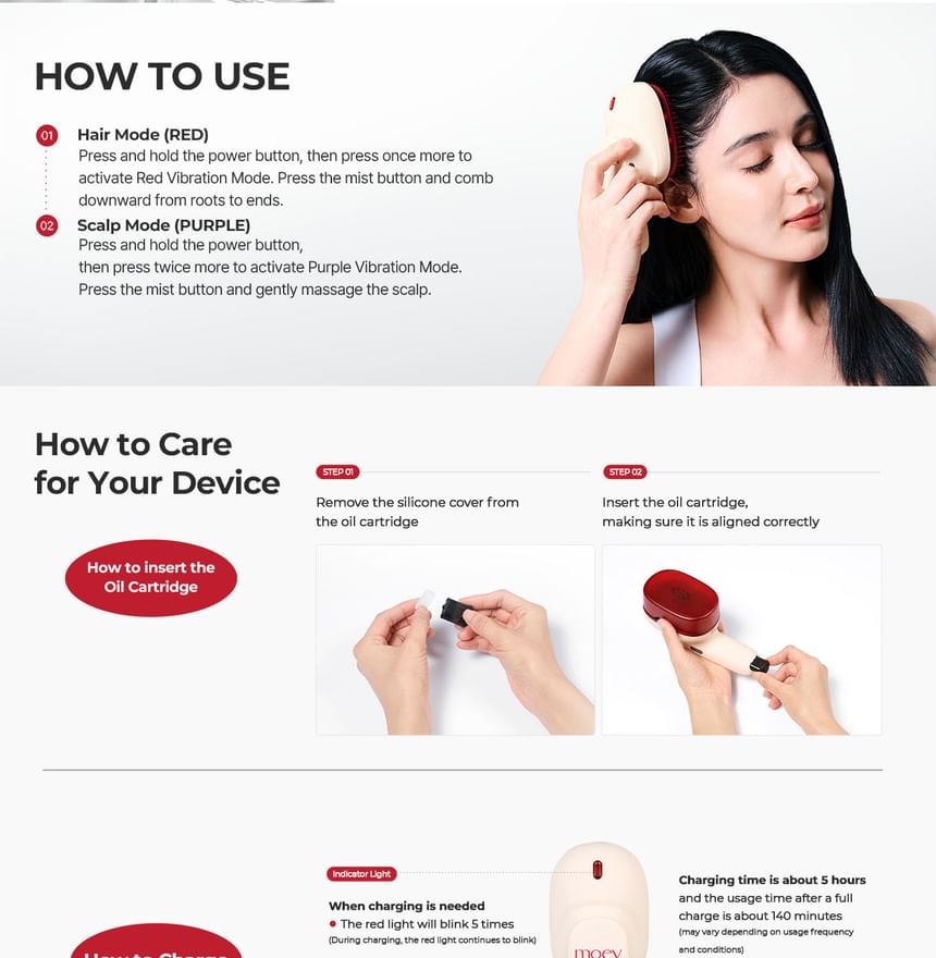 MOEV - Hair Steamer Pro