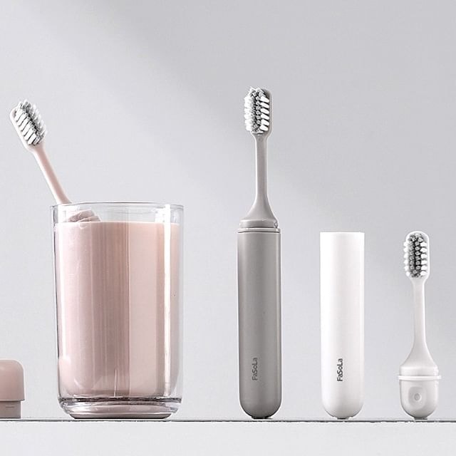 Home Simply - Travel Foldable Toothbrush / Toothbrush Cup