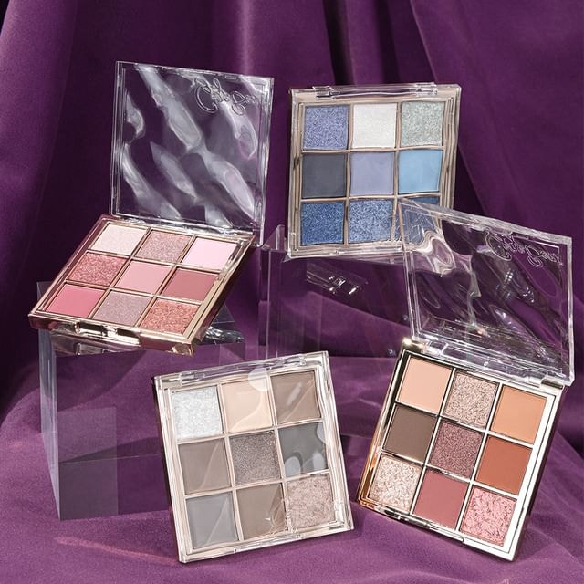 Gege Bear - BUY 3 GET 40% OFF - Light Phantom 9 Colors Eyeshadow Palette - 4 Types