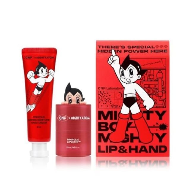 CNP Laboratory - Propolis Lipcerin & Hand Cream Set Mighty Atom Edition