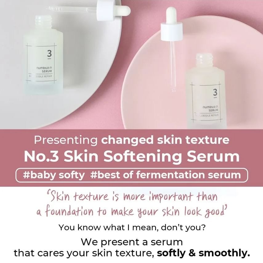 numbuzin - No. 3 Skin Softening Serum