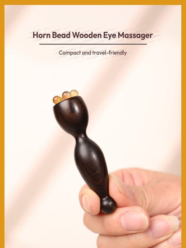 Vaje - Horn Bead Wooden Eye Massager