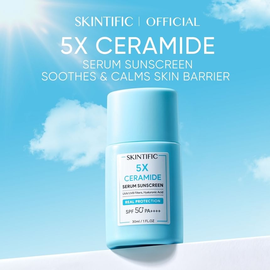 SKINTIFIC - 5X Ceramide Serum Sunscreen SPF50 PA++++ (50ml)