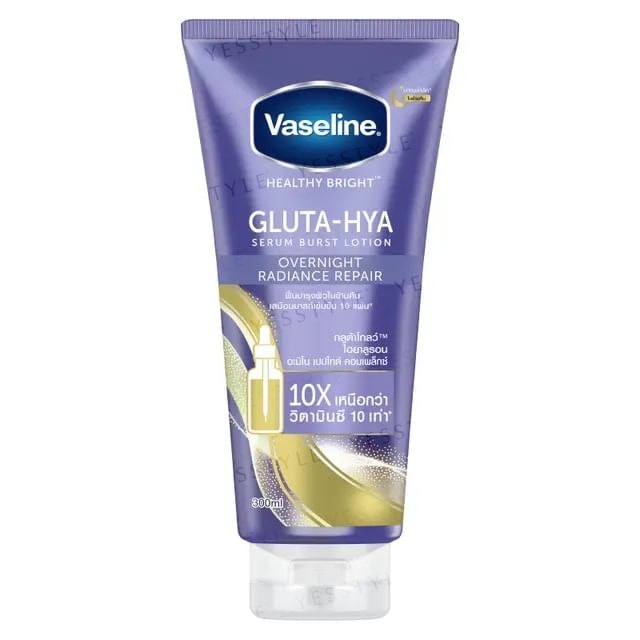 Vaseline - Healthy Bright Gluta-Hya Serum Burst Lotion Overnight Radiance Repair Large