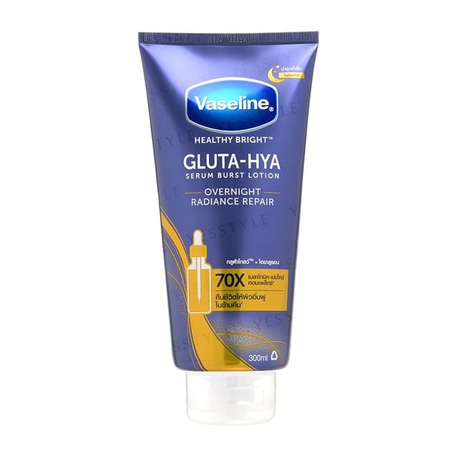 Vaseline - Healthy Bright Gluta-Hya Serum Burst Lotion Overnight Radiance Repair Large