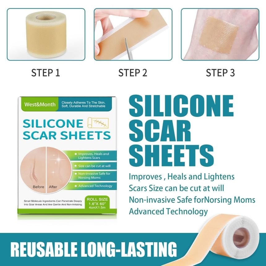 Porcini - Silicone Scar Sheet Tape