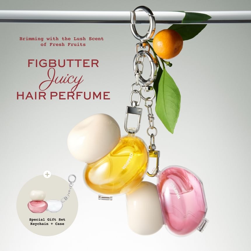 WHIPPED - Juicy Hair Perfume & Keyring Set - 2 Types