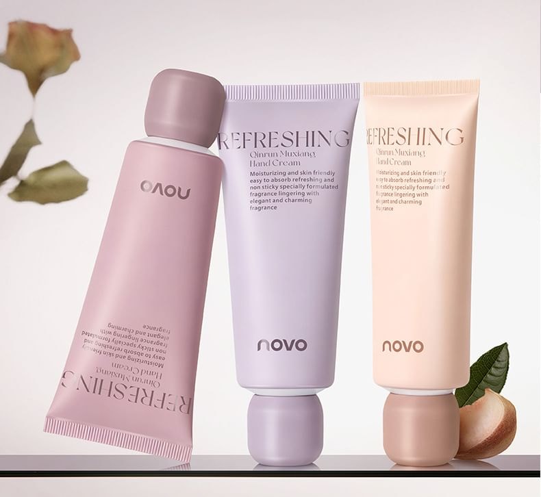 NOVO - Moisturizing Perfumed Hand Cream - 3 Flavors (01# Flowers - 60g)