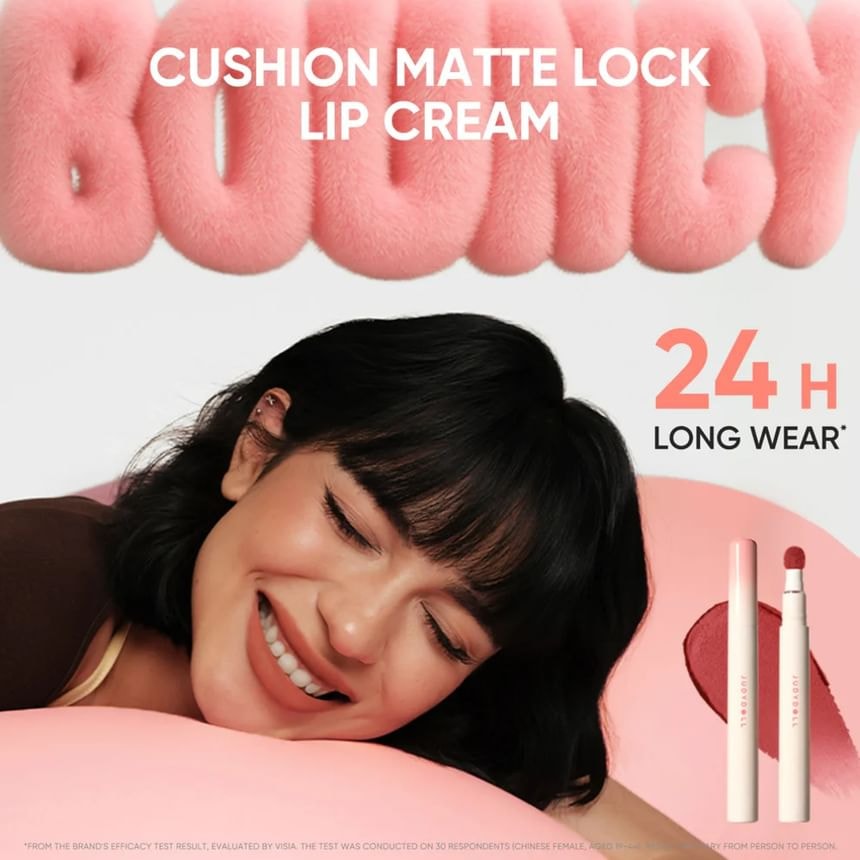 Judydoll - Cushion Matte Lock Lip Cream - 25 Colors
