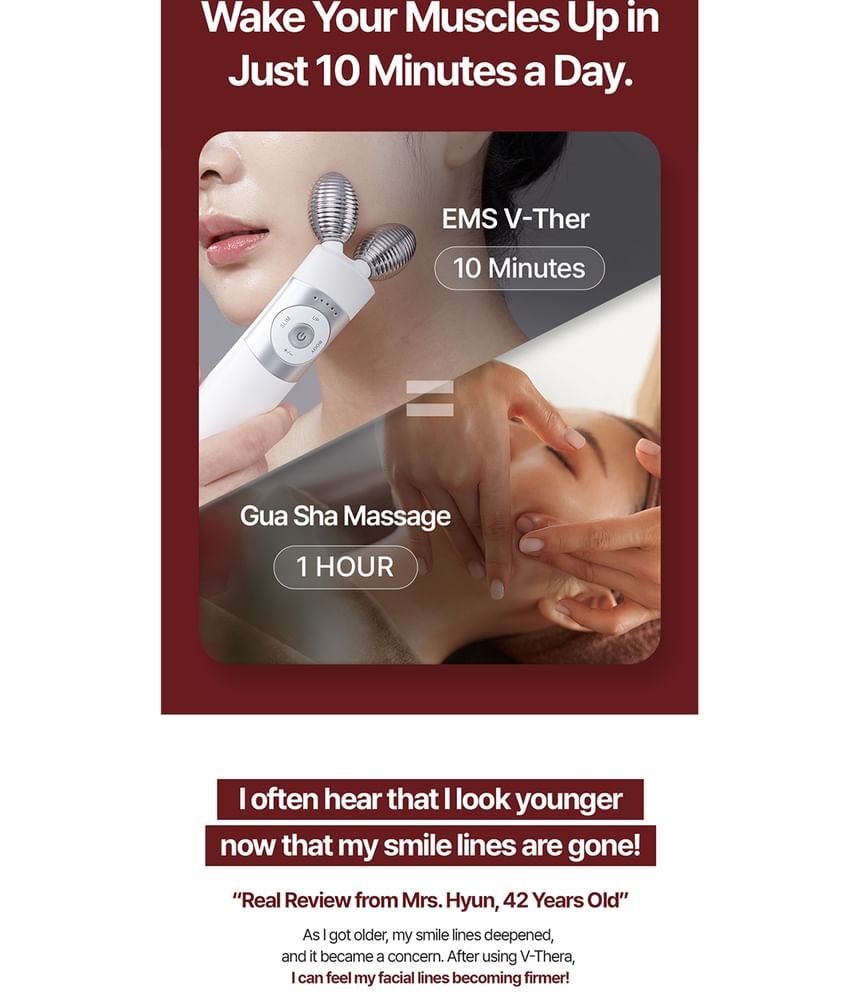 mommy care - EMS V-THERA Pink Edition