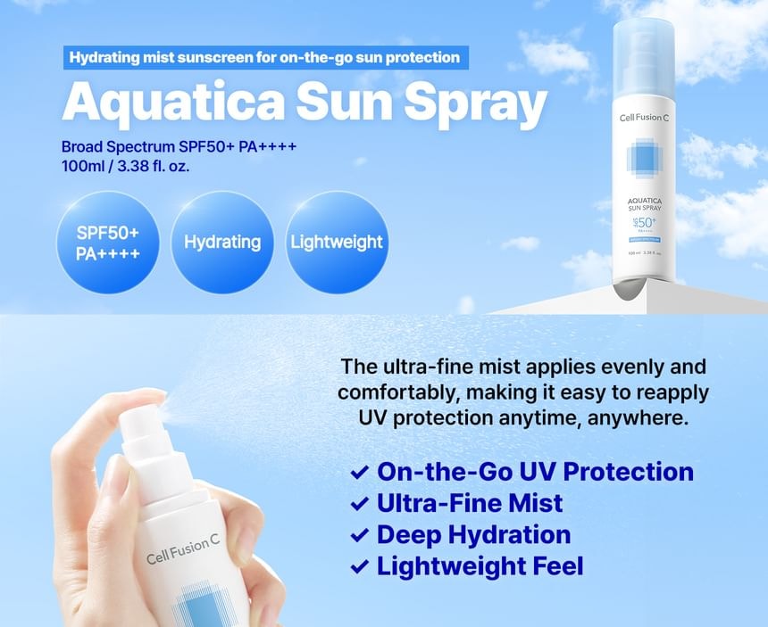 Cell Fusion C - Aquatica Sun Spray (100ml)