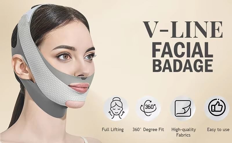 Choyu - V Line Face Lifting Mask / Guasha Tool / Face Mask / Facial Roller / Pouch / Set