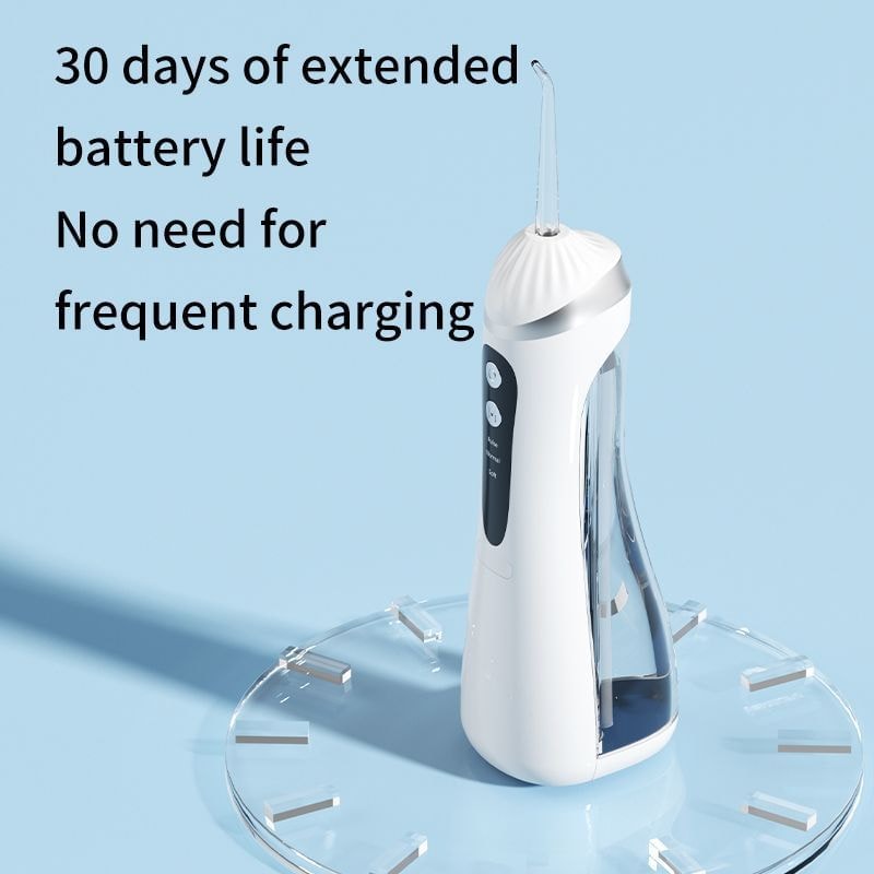 Beautyronics - USB Rechargeable Water Flosser with Interchangeable Toothbrush Head