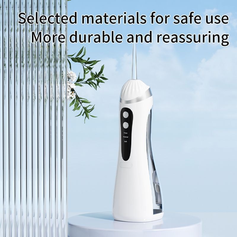 Beautyronics - USB Rechargeable Water Flosser with Interchangeable Toothbrush Head