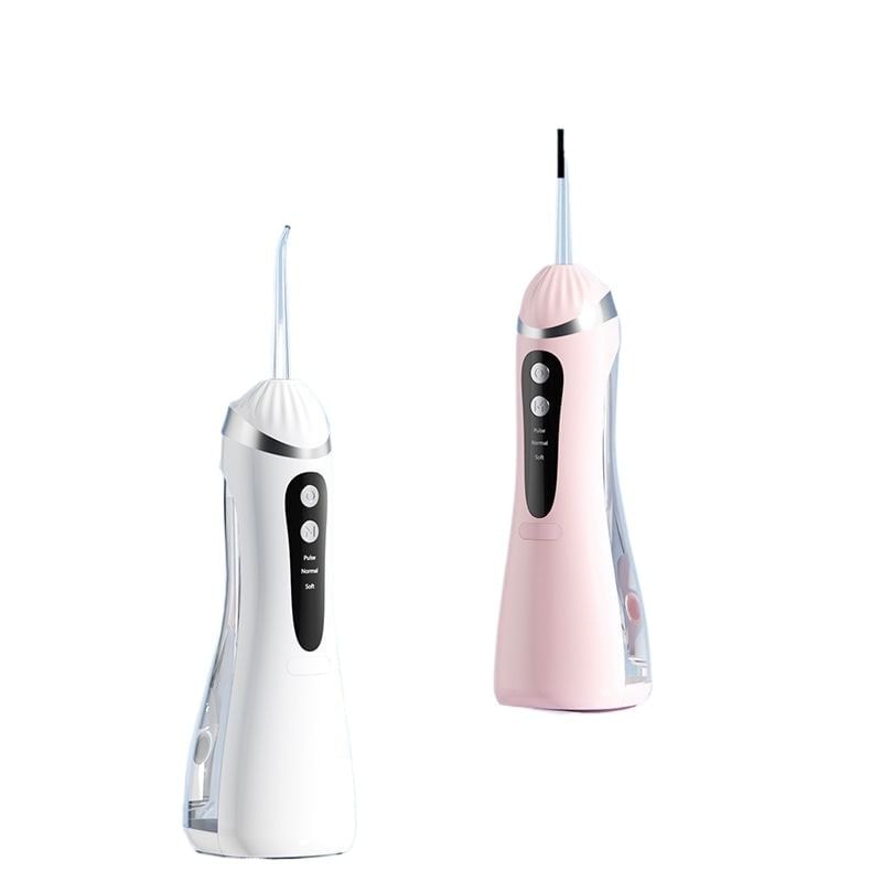 Beautyronics - USB Rechargeable Water Flosser with Interchangeable Toothbrush Head