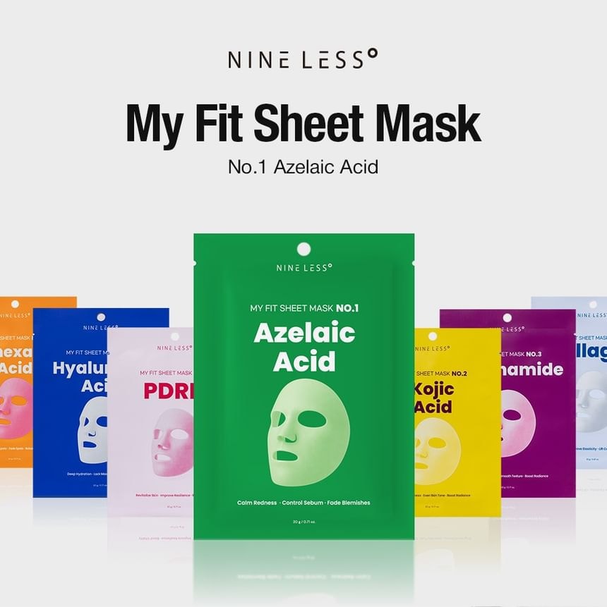 NINELESS - My Fit Sheet Mask 1 sheet - 7 Types