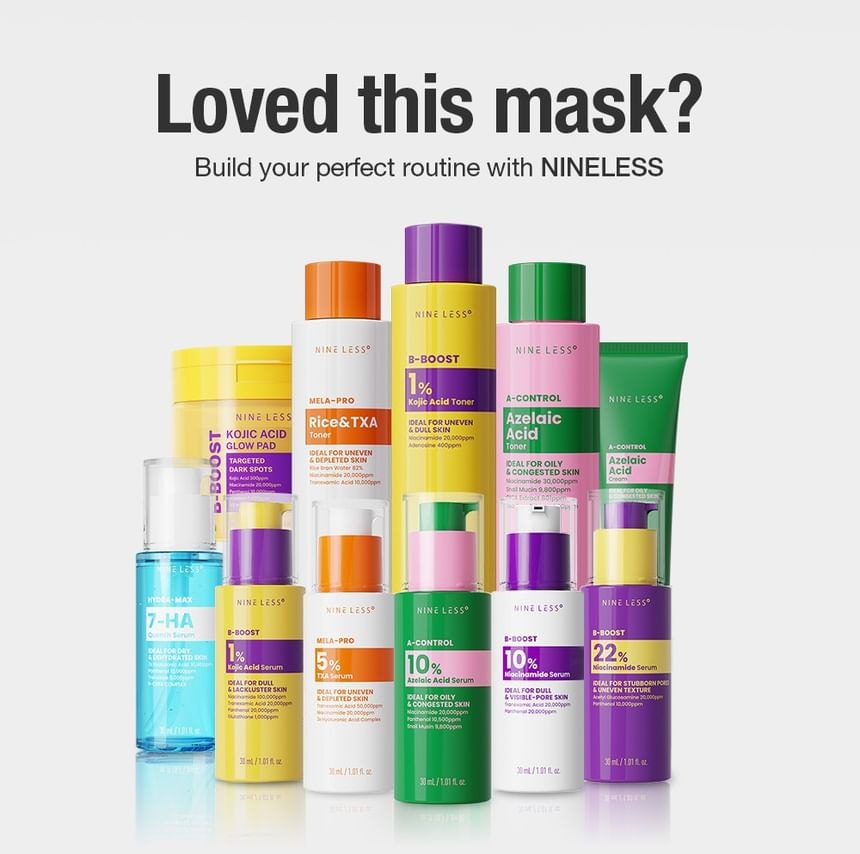 NINELESS - My Fit Sheet Mask 1 sheet - 7 Types