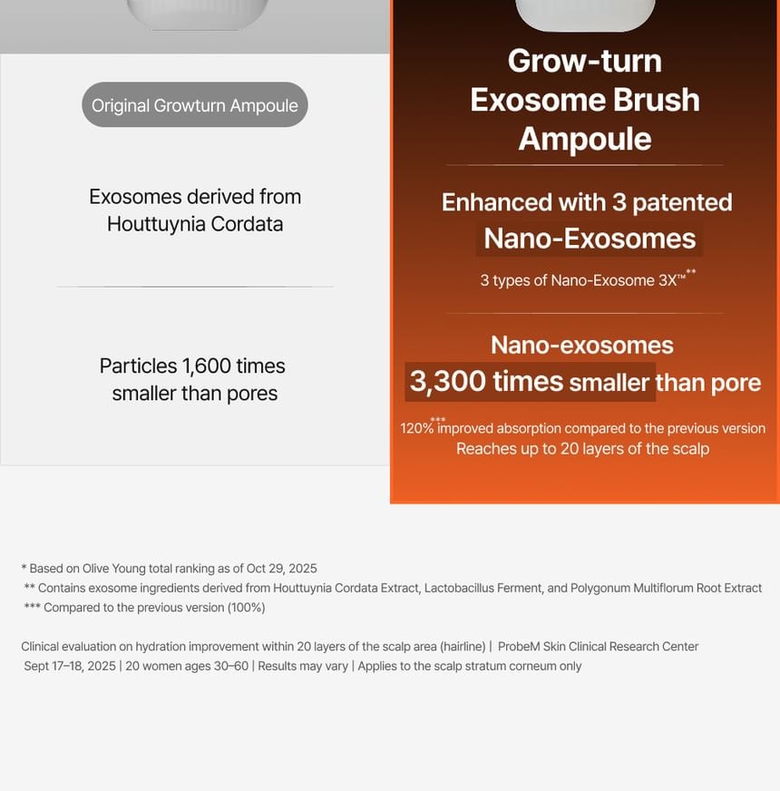 lilyeve - Grow Turn Exosome Brush Ampoule