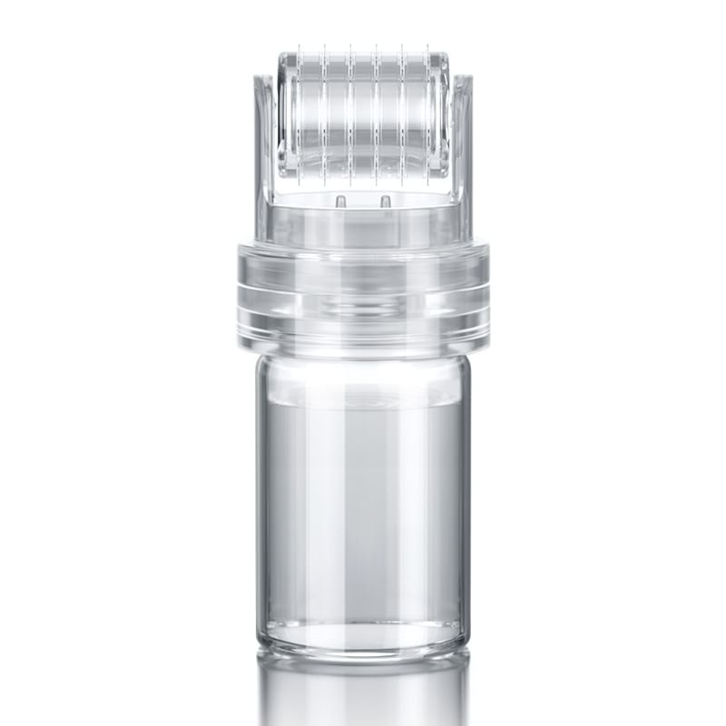 Thalia - Set : Microneedling Roller Essence Oil Applicator (Various Designs) & Glass Vials for Serum