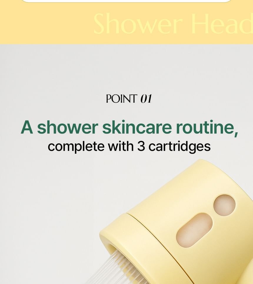 ClearDea - Glow On And On Shower Cartridge - 3 Types