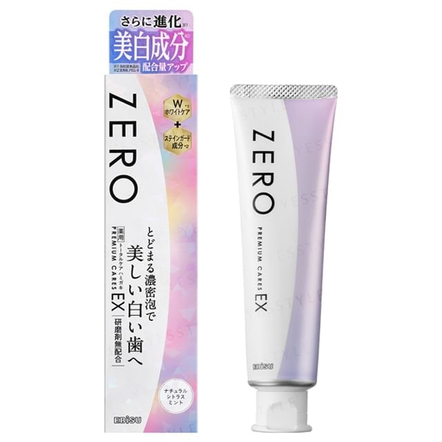 EBISU - Zero Premium Cares EX Toothpaste Natural Citrus Mint