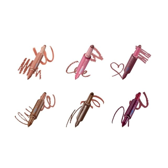 fwee - Long-Lasting Dual Coloring Stick Lip Liner - 6 Colors