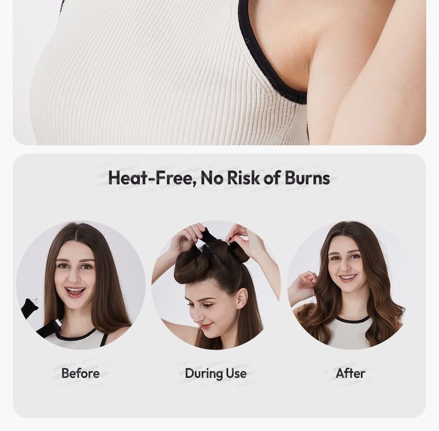 Kochanie - Set of 3: Heatless Hair Curler Rod