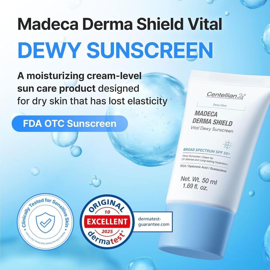 Centellian24 - Madeca Derma Shield Vital Dewy Sunscreen