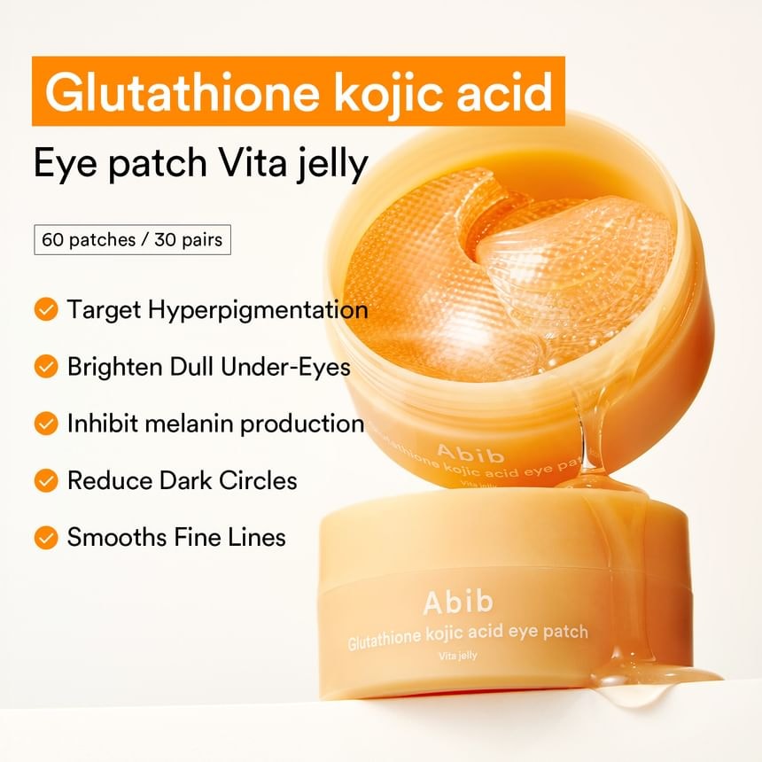 Abib - Glutathione Kojic Acid Eye Patch Vita Jelly