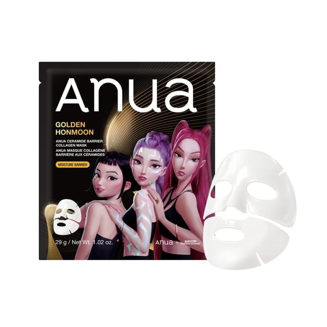 Anua - Ceramide Barrier Collagen Mask Kpop Demon Hunters Collaboration