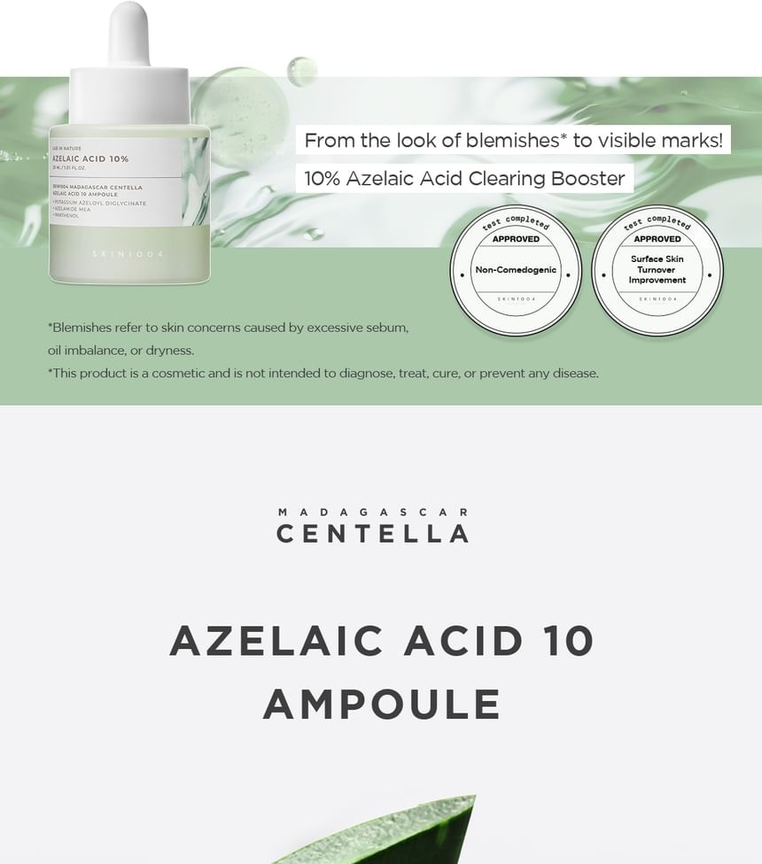 SKIN1004 - Lab in Nature Madagascar Centella Azelaic Acid 10 Ampoule