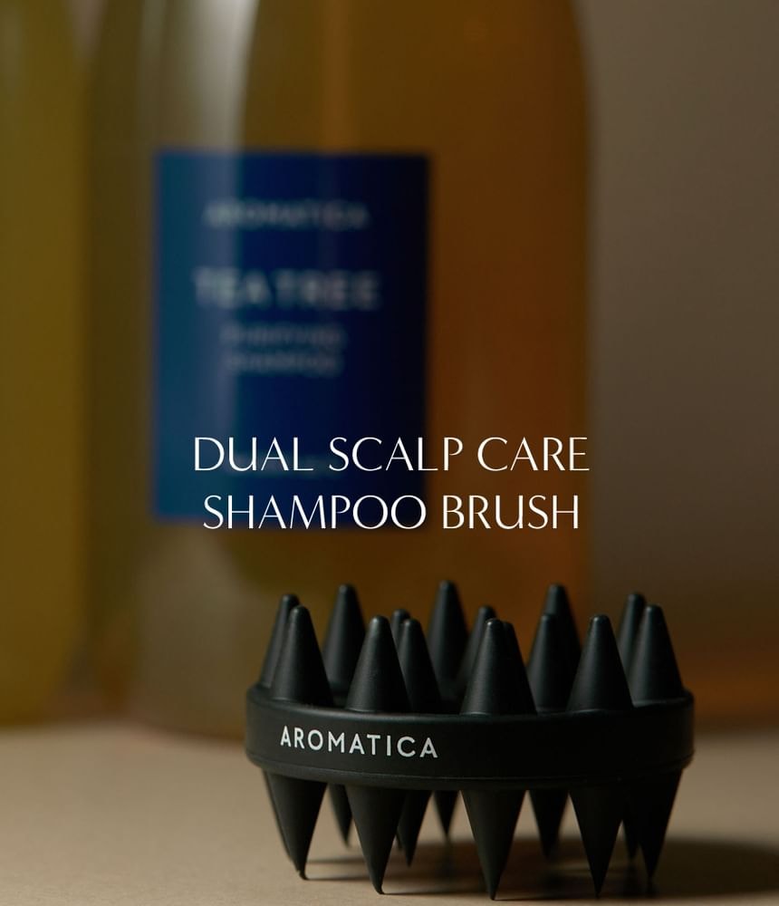 AROMATICA - Dual Scalp Care Shampoo Brush
