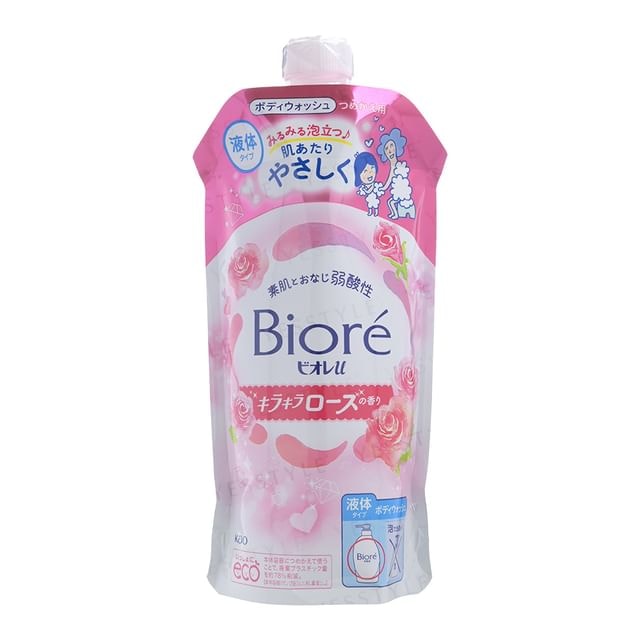 Kao - Biore U Body Wash Sparkling Rose Refill