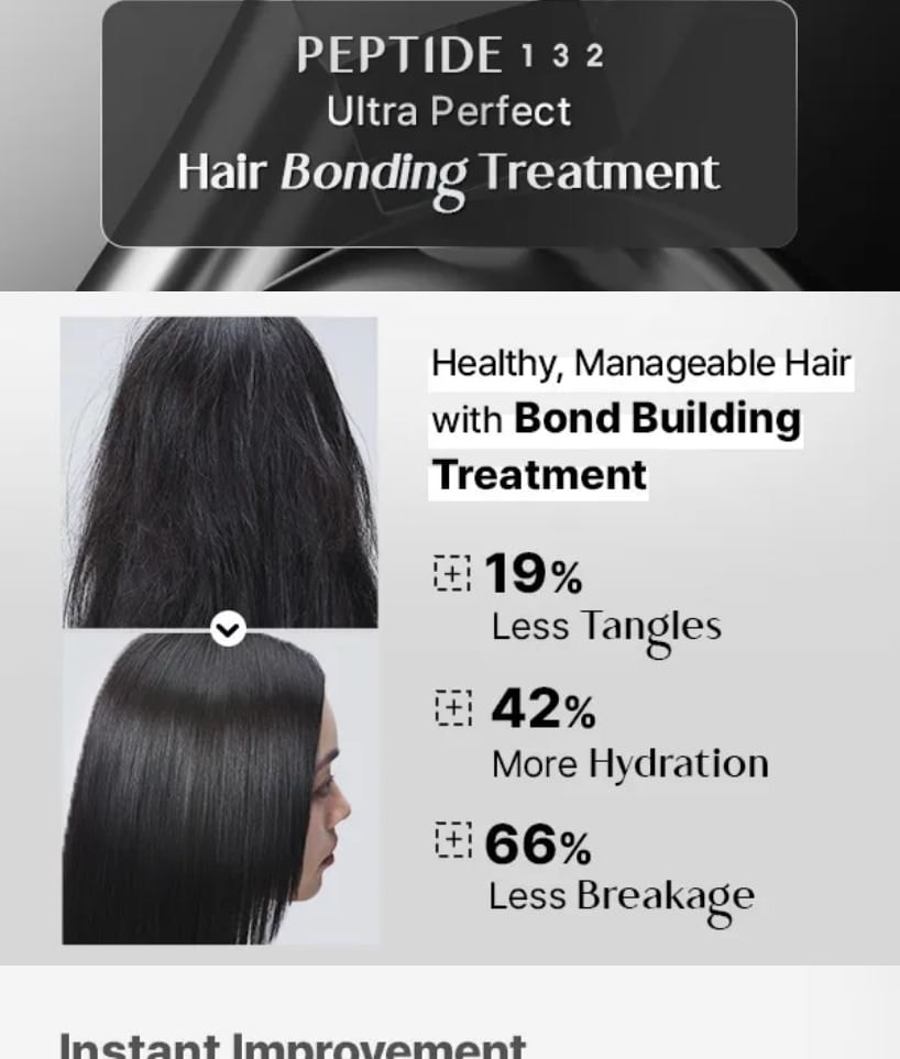 COSRX - Peptide 132 Ultra Perfect Hair Bonding Treatment 2pcs Bundle Set