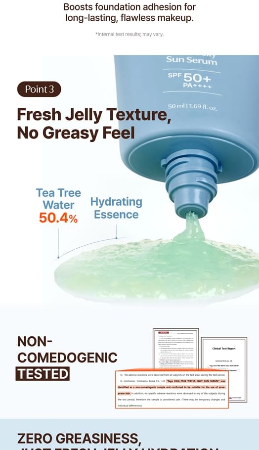 Tage - Cica-Tree Water Jelly Sun Serum