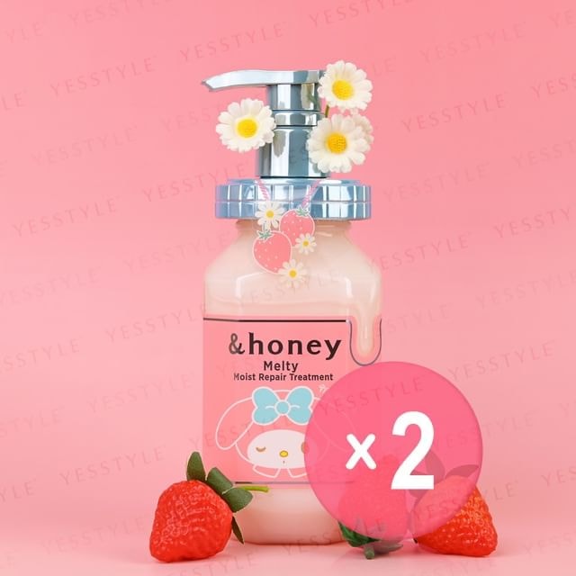 ViCREA - Sanrio My Melody &honey Melty Moist Repair Treatment 2pcs Bundle Set